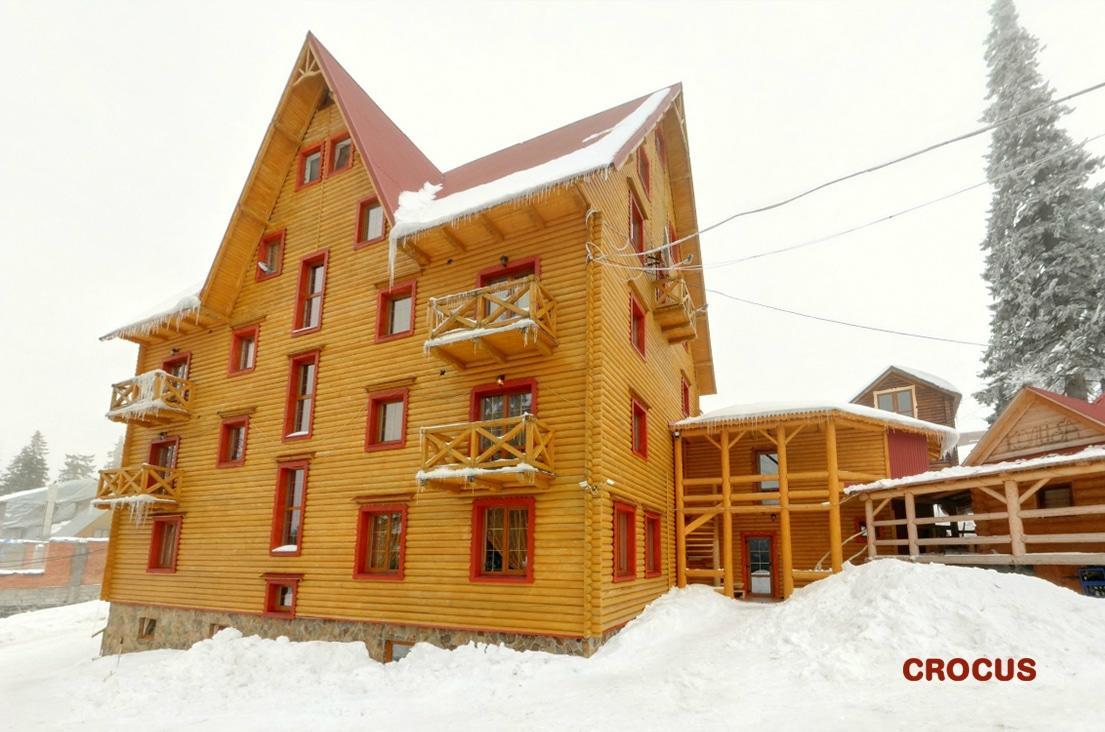 Crocus Hotel Dragobrat Exterior foto